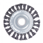 Корщетка (диск) для УШМ 125х22 (0,5 мм, витая, сталь)
